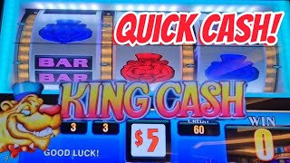 Quick Cash on King Cash Slot Machine