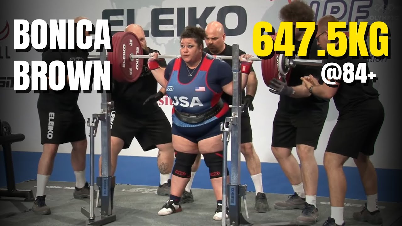 Bonica Brown | 647.5kg total @84+kg | IPF Classic Worlds 2025