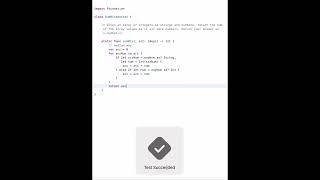 Sum Mixed Array in Swift #Shorts