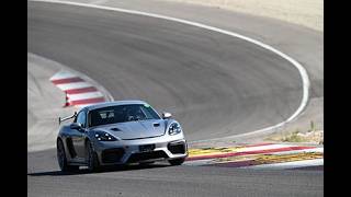 Porsche Cayman 718 GT4 RS Dijon Porsche Club Geneva Training 3 Laps
