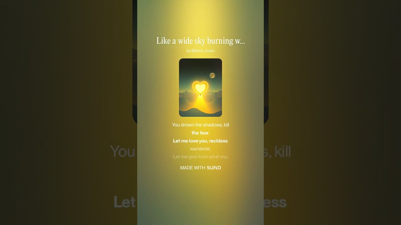 Like a wide sky burning with stars,