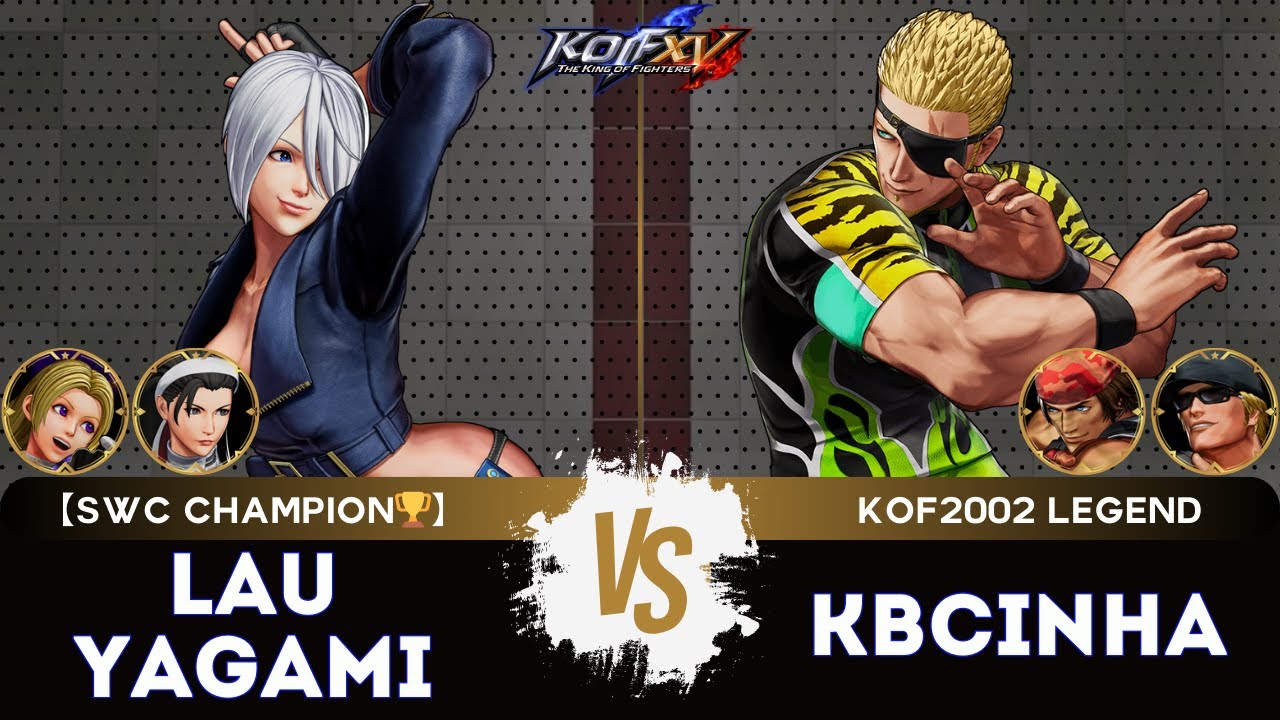 KOF XV ▰ LAUYAGAMI (Ángel/Hinako/Chizuru) 🆚 KBECINHA (Ramón/Ralf/Clark)🎞️Replay Match - 12/25