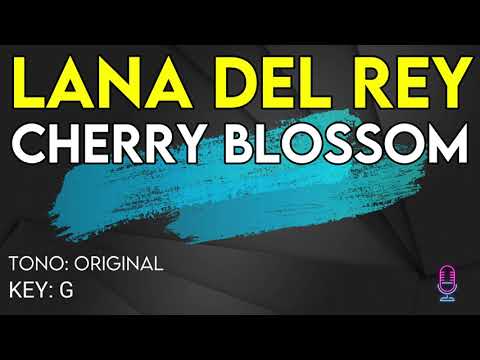 Lana Del Rey - Cherry Blossom - Karaoke Instrumental