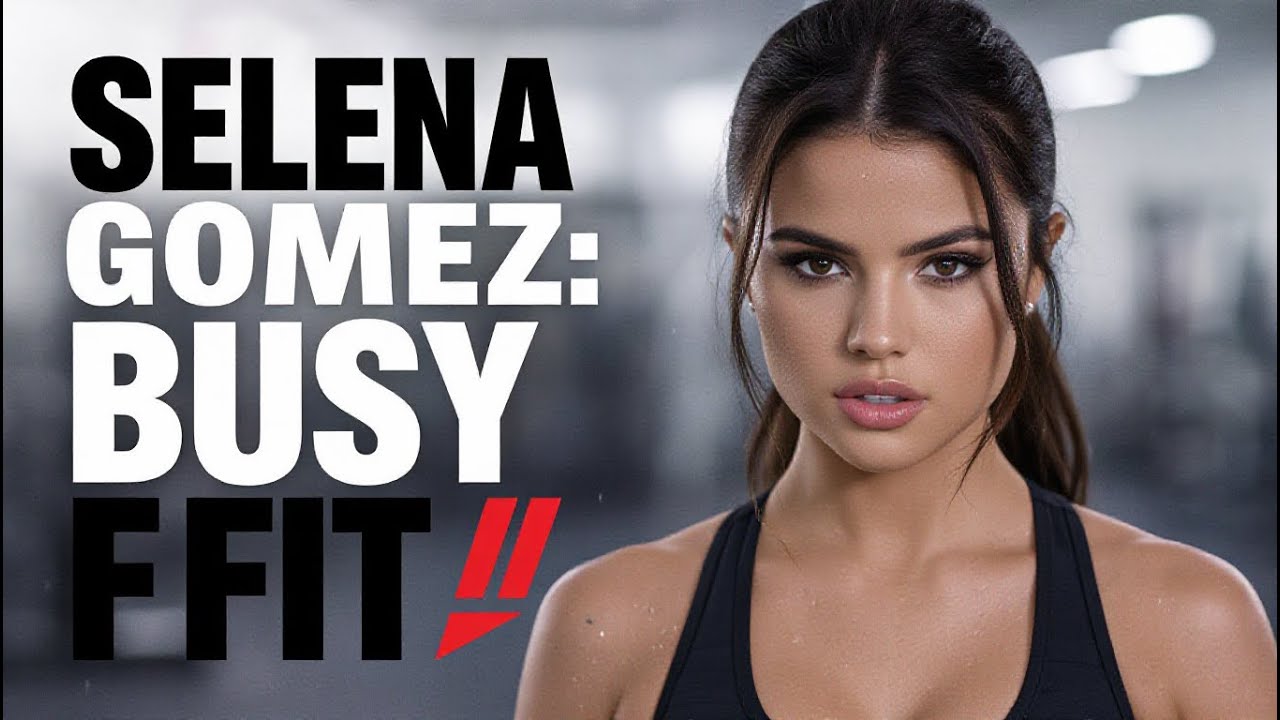 Selena Gomez Fitness Regimen That Fits Busy Lives II Selena Gomez