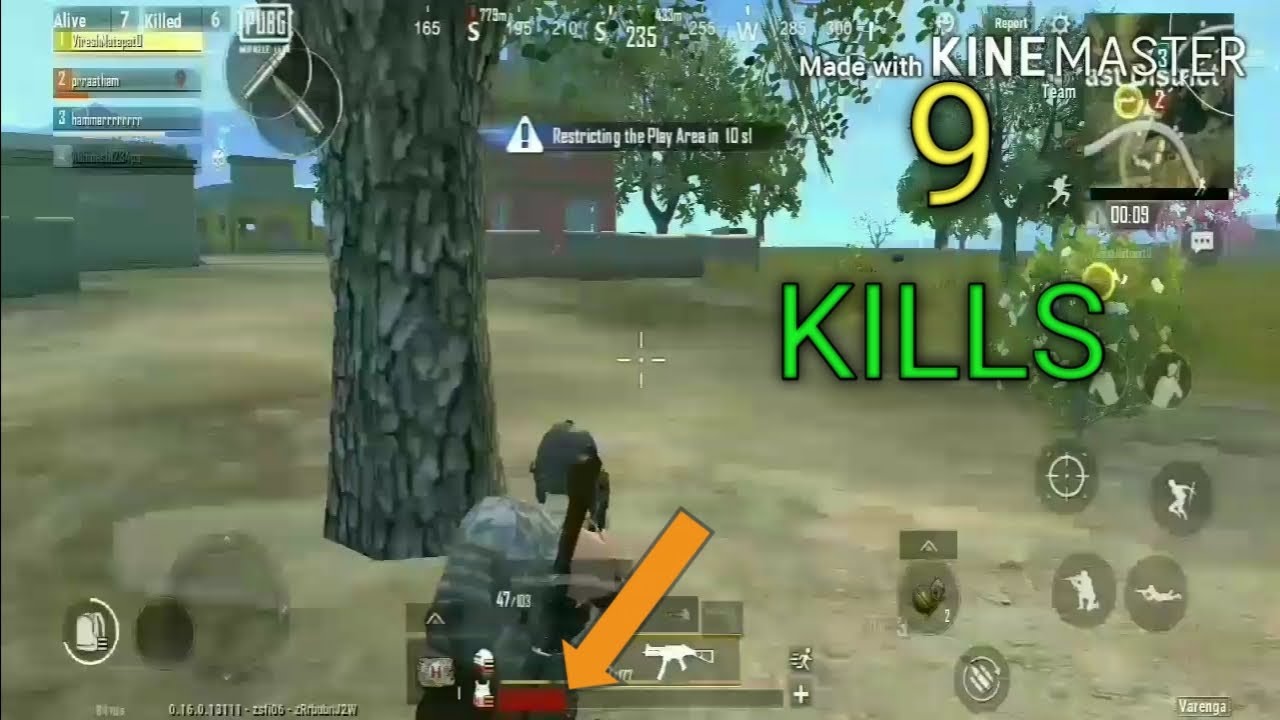 PUBG MOBILE LITE : 9 KILLS SQUAD GAMEPLAY#1 - YouTube