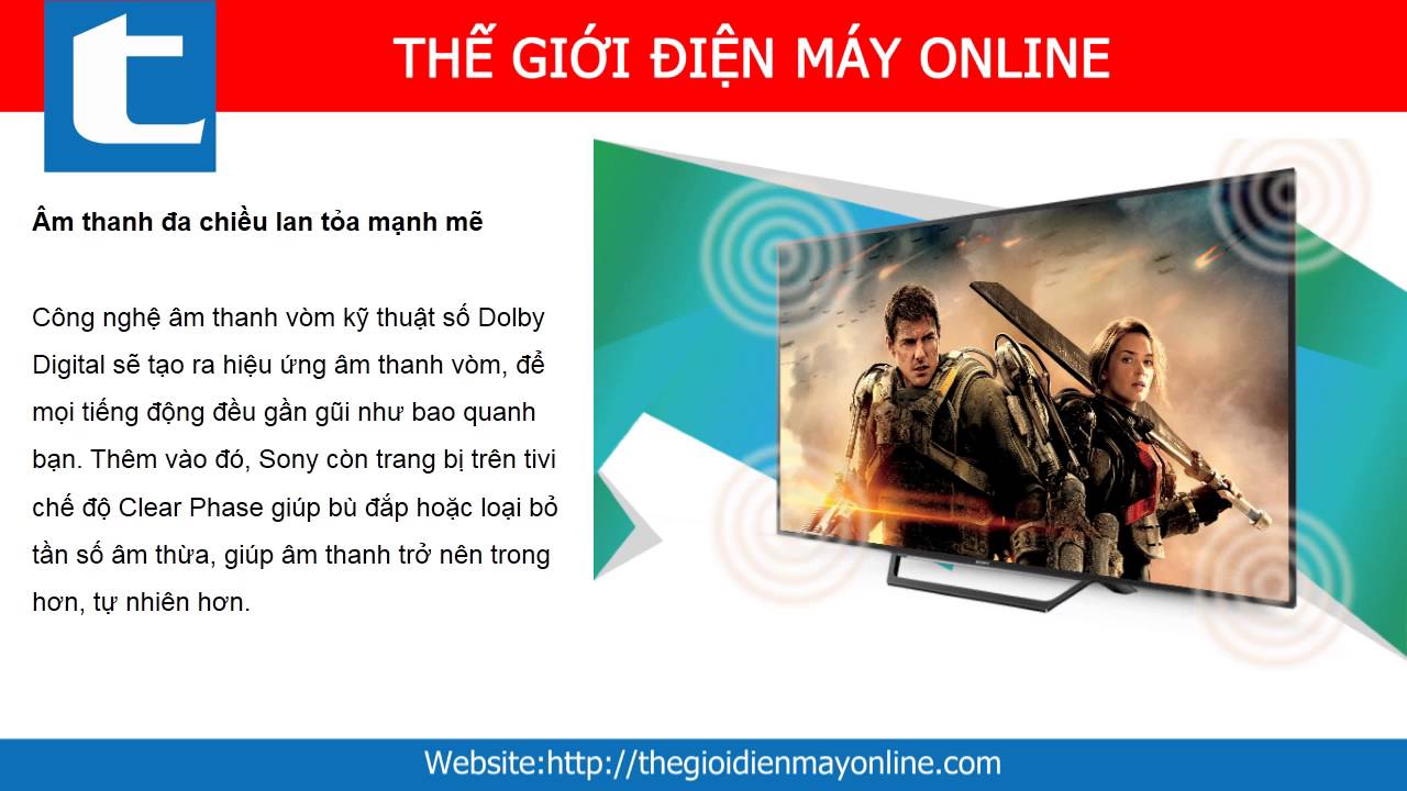 Review 32W600 - Giới thiệu Internet Tivi Sony 32W600D