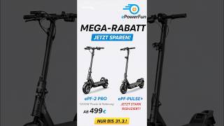 TOP ePowerFun E-Scooter-Deals 2026: Pulse+ & ePF-2 Pro