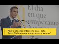 Pedro snchez interviene en el acto 14m el da en que empezamos a vencer