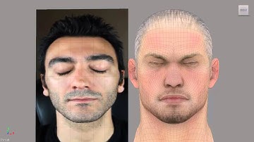 Stage1 - Faceware mocap raw data blended with lipsync using Facerobot