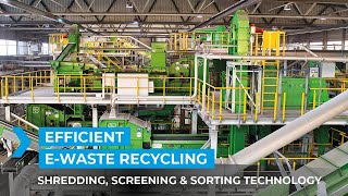Electronic Waste Recycling Plant (WEEE) - Focus on Technology at Immark with SPALECK Screening Tech