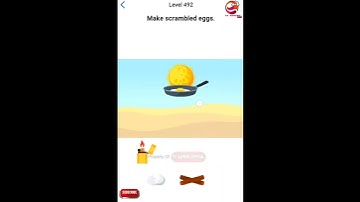 EASY GAME LEVEL 492 Make Scrambled Eggs