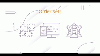 Conheça o Order Sets