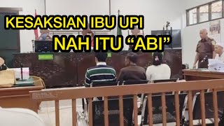 Ibu Upi Bersaksi Melihat Sosok “Abi”