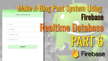 Firebase Authentication - Make A Blog Post System Using Firebase PART 6