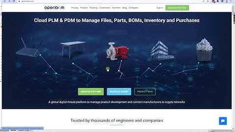 OpenBOM 14-days trial video walkthrough