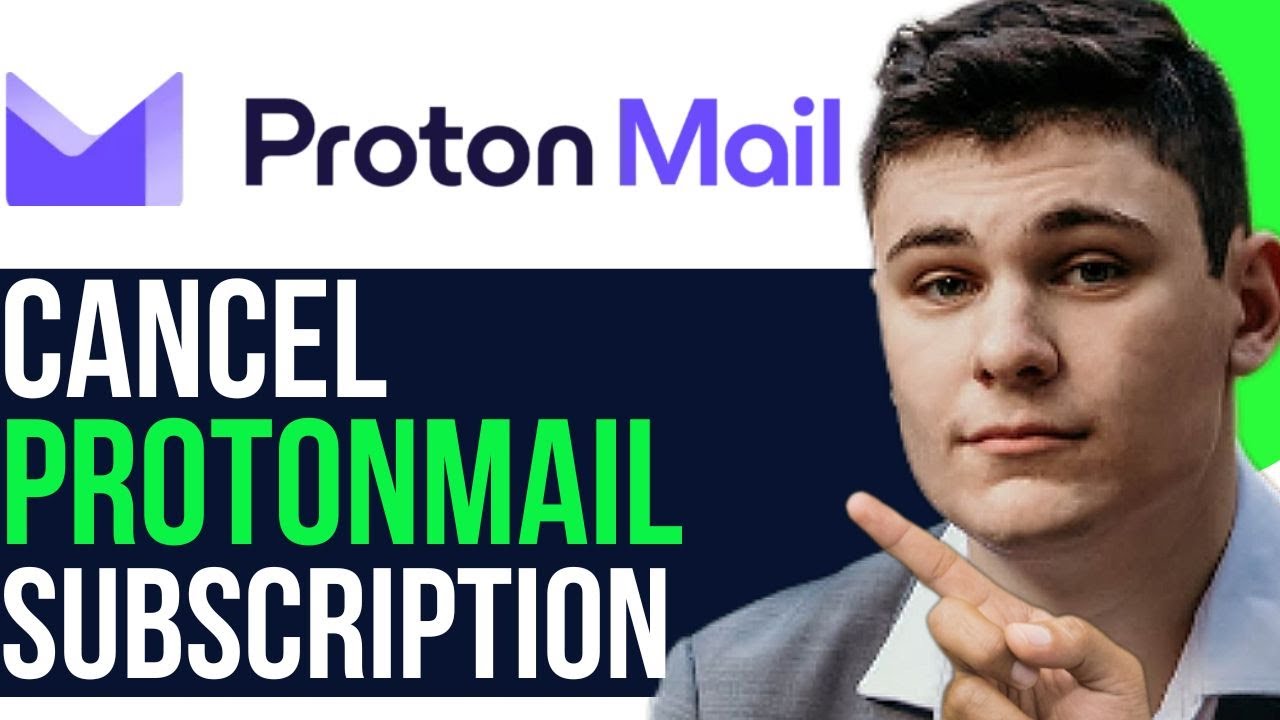 how-to-cancel-protonmail-subscription-new-update-youtube