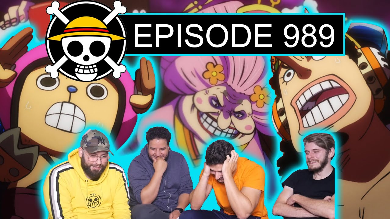 COMMANDANT CHOPPER VS BIG MOM   ONE PIECE EPISODE 989 REACTION FR