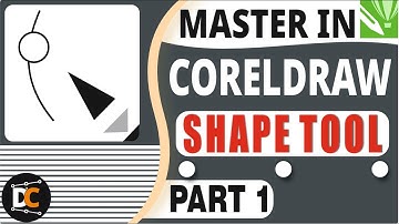 Master In Coreldraw Shape Tool | How To Use  Shape Tool | Draw With Corel