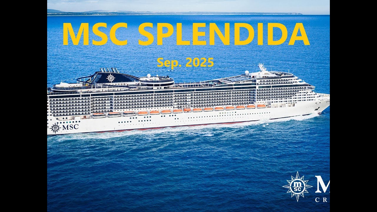Mediterranean Cruise with MSC Splendida Sep 2025 | Spain, France and Italy