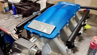 1999 Trans Am get new BTR Equalizer intake and Holley sniper EFI 92mm throttle body.