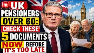 🚨 UK Pensioners Over 60 Check These 5 Documents NOW Before It’s Too Late