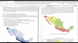 ESPECTRO DE DISEÑO TRANSPARENTE REGIONAL - MÉXICO - CFE - PRODISIS - EXCEL. / PARTE 1