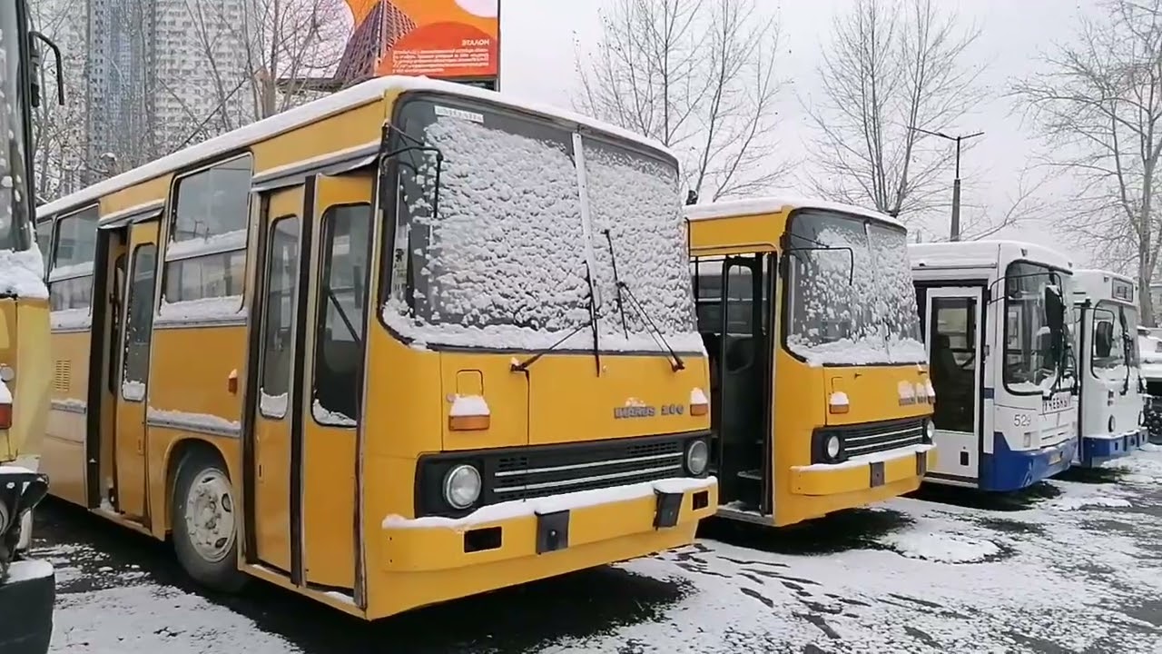 Екатеринбург. Территория технического центра ЕМУП 