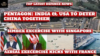 Pentagon India Usa To Deter China Togethersimbex Excercise With Singapore