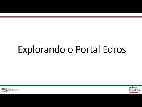 Explorando o Portal Edros