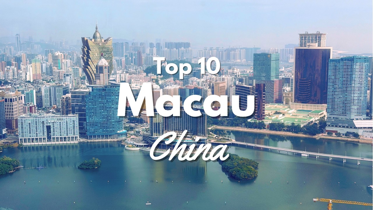 Топ-10 развлечений в Макао, Китай! 🇲🇴