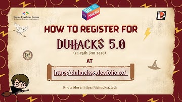 DUHacks 5.0 Registration Process | GDG DDU