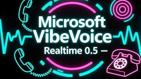 Microsoft VibeVoice Realtime TTS
