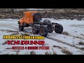 rc kraz 255 trailer truck 6x6 deliver 4 garage point rc mudrunner snowrunner mudding