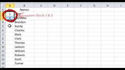 How to create sequential number in Excel FAST
