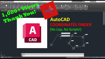 💥How to Create a Coordinate Finder in AutoCAD – No Lisp, No Scripts!  📚 #autocad #cadtutorials #cad