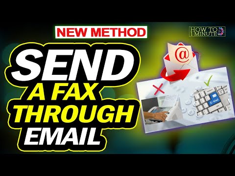 वीडियो: क्या ईमेल से फैक्स भेजने का कोई तरीका है?