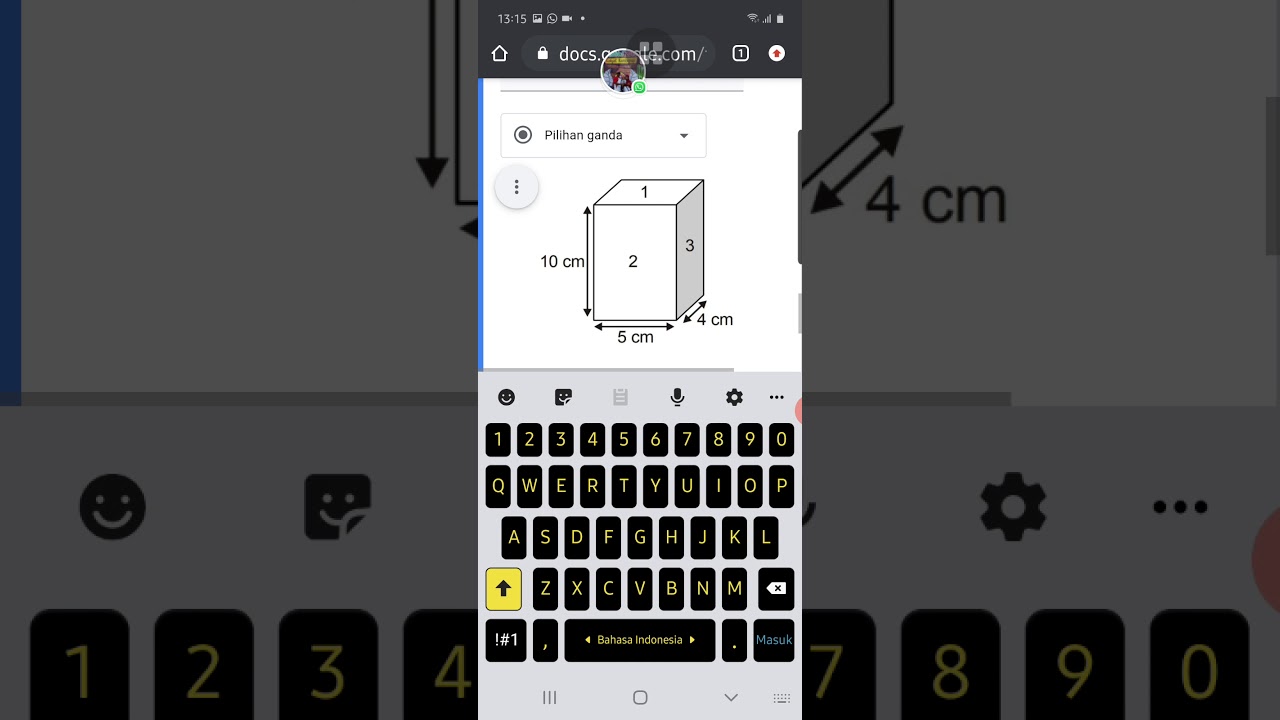 MEMBUAT SOAL GOOGLE FORM LEWAT HP
