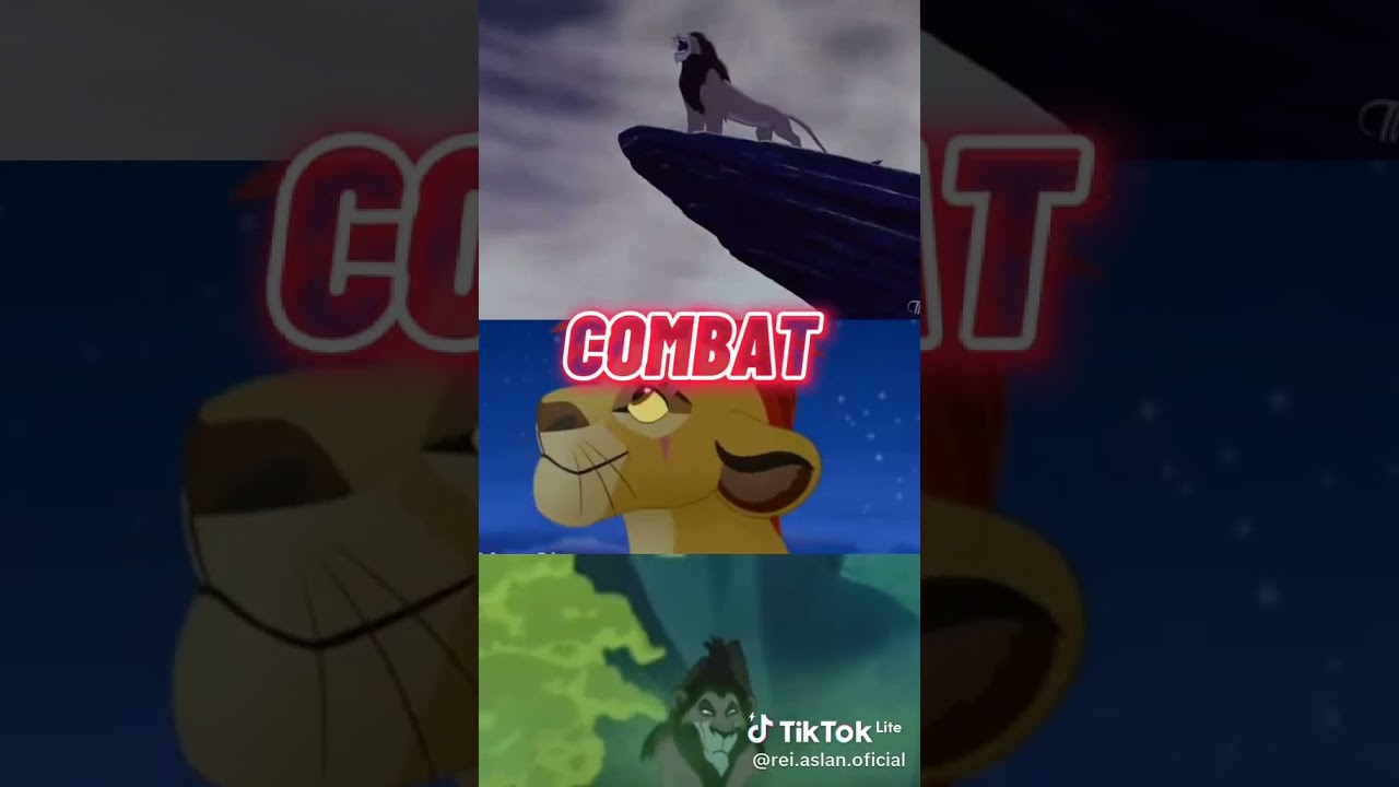 Simba vs Kion vs scar 