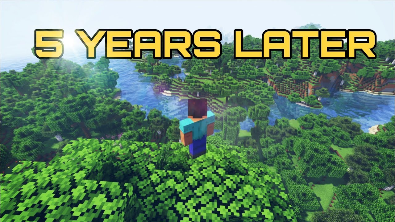 GOING BACK TO MINECRAFT AFTER 5 YEARS!!! - YouTube