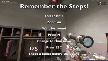 TF2 Huntsman Zoom Glitch *MIGHT BE PATCHED (need proof)*