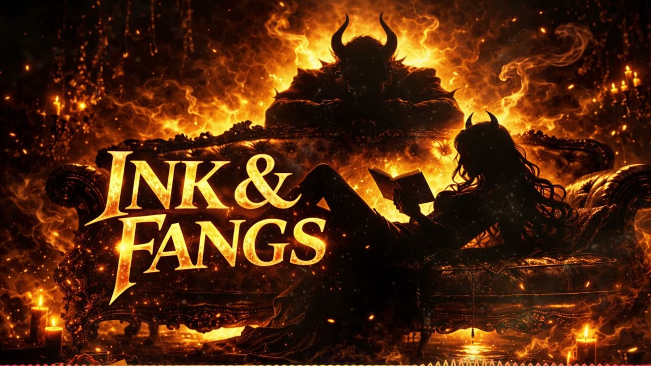 INK & FANGS 🔥📖 | Dark Romantasy K-Pop Song | MissesCosplay 😈✨