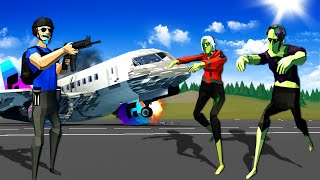 ZOMBIE SURVIVAL AFTER PLANE CRASH! (Stormworks) screenshot 3