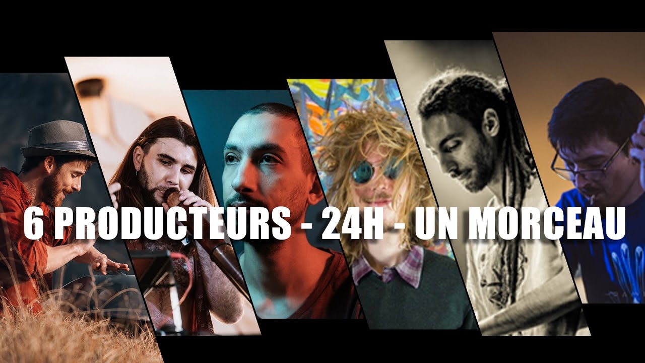 6 PRODUCTEURS créent un MORCEAU en 24h SANS COMMUNIQUER - ADN music X HADRA Records