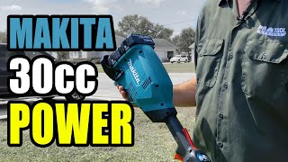 makita battery powered weed eater