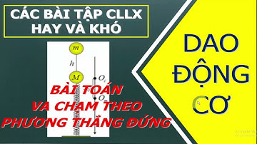 Hướng dẫn giải bài tập CLLX hay và khó || Bài toán va chạm theo phương thẳng đứng