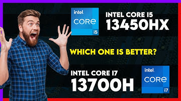 Intel Core i5 13450HX vs Intel Core i7 13700H Comparison