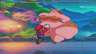 Pig Vs Super Mario Mugen Fighting Games
