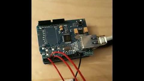 iPhone + Arduino + Ethernet Shield