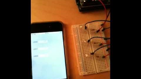 iPhone + Arduino + Ethernet Shield