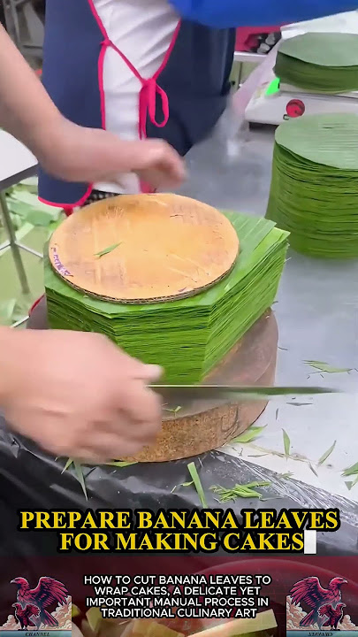 Potong daun pisang || Cara membuat kue